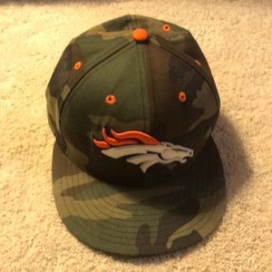 official on field broncos coaches hat